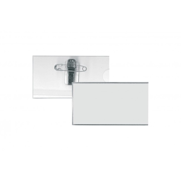 IDC 40.3 : BADGE CONFERENCE AVEC INSERT PAPIER BLANC
