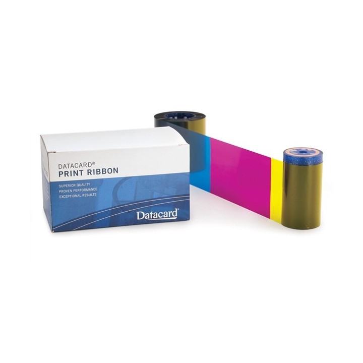 Ruban d'Impression DATACARD – YMCK (500 Faces) - Réf : 534000-008