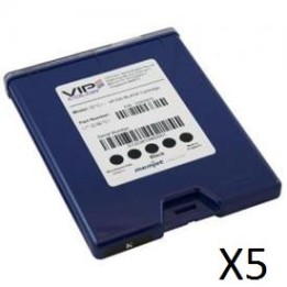 5 Cartouches Vip Color Noir VP700 - Réf: VP-700-AS05A