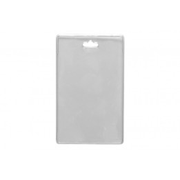 Porte-badge souple avec double perforation oblongue Vertical 1453006