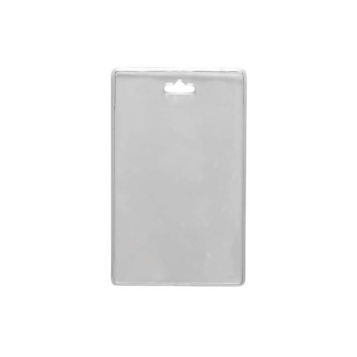 Porte-badge souple avec double perforation oblongue Vertical 1453006