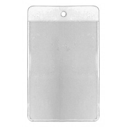 Porte-badge vinyle soupe perforation ronde Vertical 1453031
