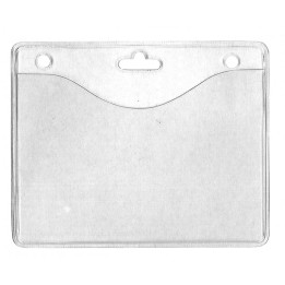 Porte-badge vinyle souple renforcé Horizontal 1453002 - ALTHUS-