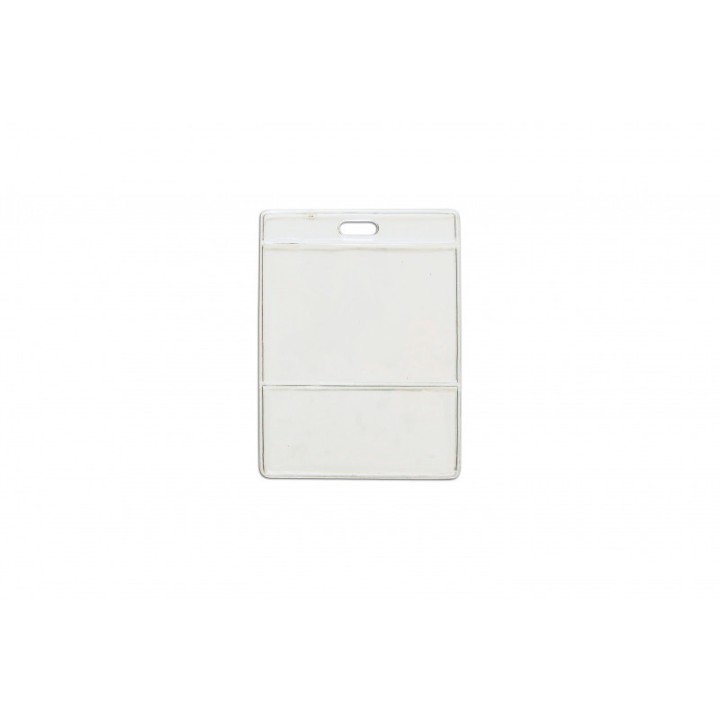 Porte-badge souple avec poche étiquette Vertical 1453200 - ALTHUS -