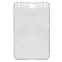 Porte-badge vinyle souple grand format 98 x 67 mm Vertical 1453169