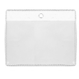 Porte-badge vinyle souple grand format 105x70 mm Horizontal 1453020