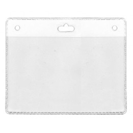 Porte-badge vinyle souple grand format 105 x 70 mm 1453021