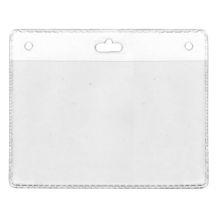 Porte-badge vinyle souple grand format 105 x 70 mm 1453021