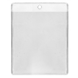 Porte-badge vinyle souple grand format 86 x 101 mm 1453080
