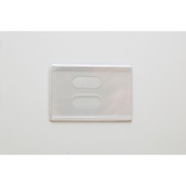 Etui Carte PVC transparent pour 2 cartes 1451620 - ALTHUS -