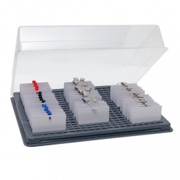 Plateau de rangement pour 76 cartes badges 1457032
