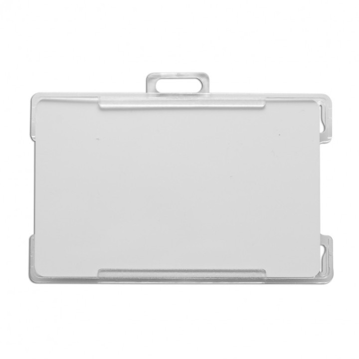 Porte-badge rigide avec pince amovible Translucide 1451420 - ALTHUS -