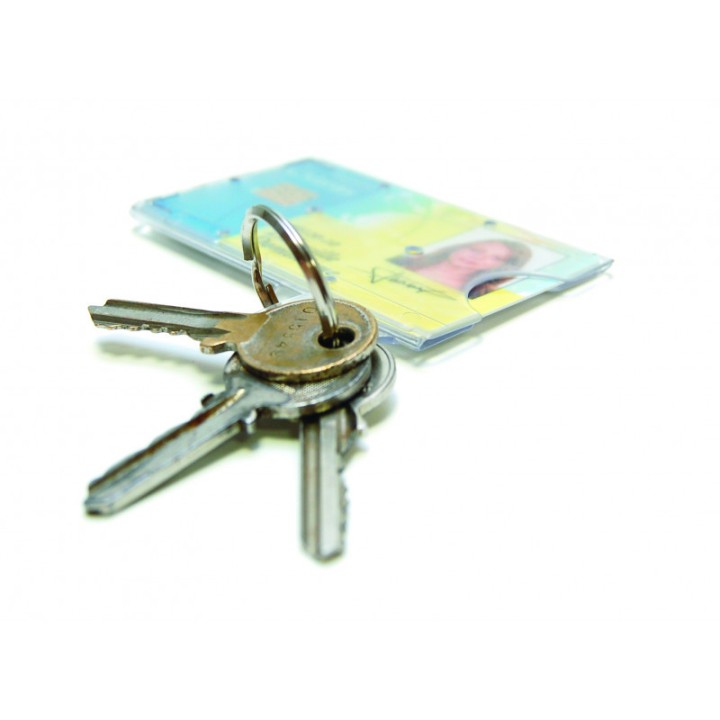 Porte-carte avec anneau porte clés dépoli 1452400 - ALTHUS -