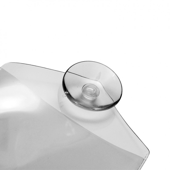 Porte-badge à ventouse vertical transparent 1451110 - ALTHUS -