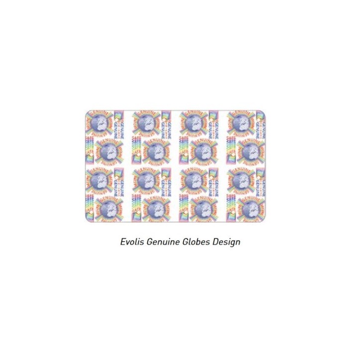 Ruban d'impression EVOLIS PRIMACY, ELYPSO, ZENIUS Hologram 400 Faces RVA022NAA