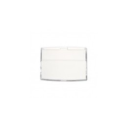 Porte-badge à fermeture clipsable dorsale horizontale 1455200