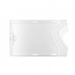 Etui-cartes avec 1 face aspect cristal / 1face aspect dépoli 1454255