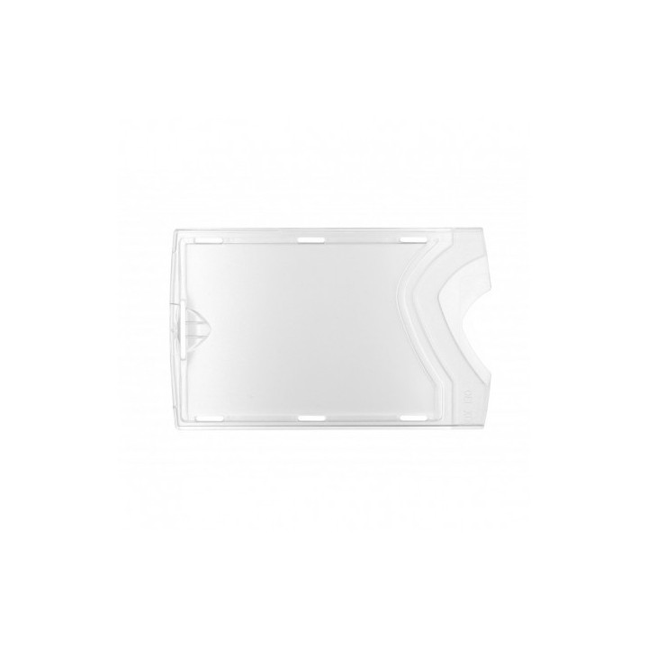 Etui-cartes avec 1 face aspect cristal / 1face aspect dépoli 1454255