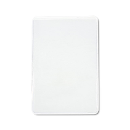Protège-carte transparent souple 1 poche ouverture latérale 1453709
