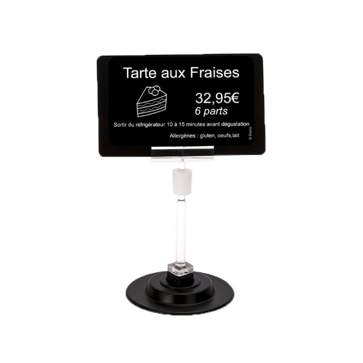 Support magnétique pour étiquettes- lot de 25 - 1437060
