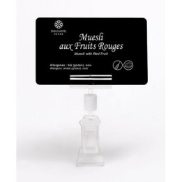 Pince à étiquette alimentaire - lot de 25 - 1437056
