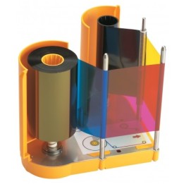 Ruban impression DATACARD SR200/SR300/RP90/RP90PLUS/RP90i YMCK-K 750 Faces -Réf: 568971-002