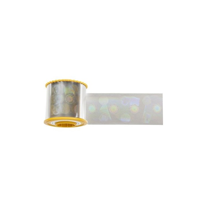 Ruban de laminage holographique ZEBRA ZXP7 SAFE GLOBE  LAM 1 MIL - pour 750 Faces 800086-075