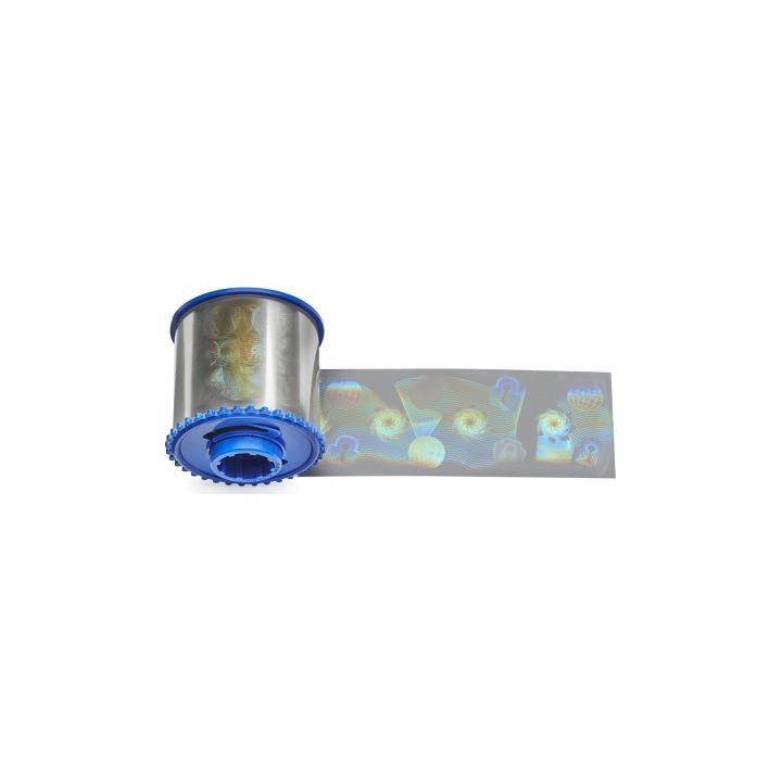 Ruban de laminage holographique ZEBRA ZXP7 SAFE GLOBE  LAM 1 MIL - pour 750 Faces 800086-068