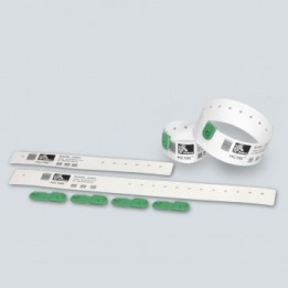 Clips de Fermeture Bracelets Vert ZEBRA Quickclip x275 97032-GREEN
