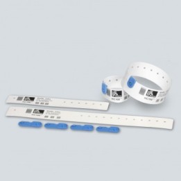 Clips de Fermeture Bracelets Bleu ZEBRA Quickclip x275 97032-BLUE