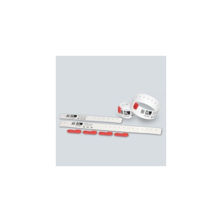 Clips de Fermeture Bracelets Rouge ZEBRA Quickclip x275 97032-RED