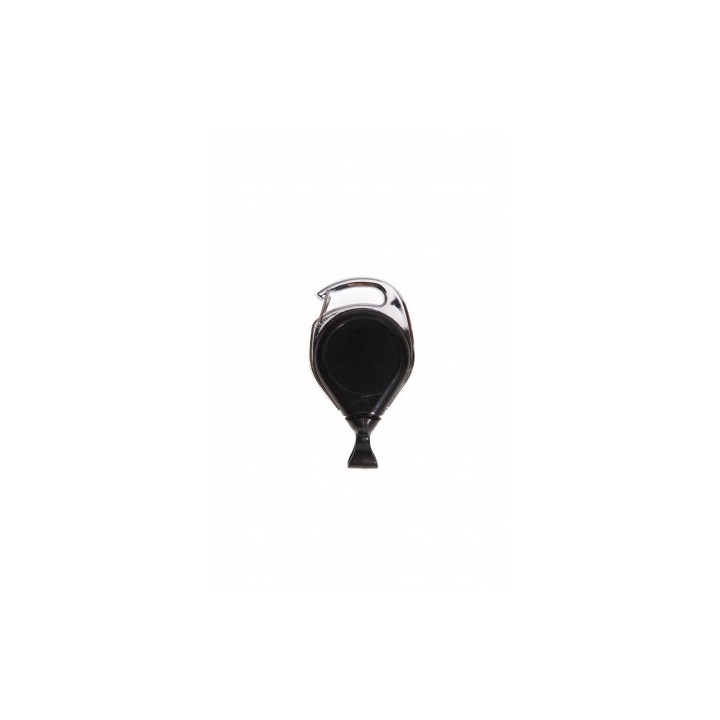 Enrouleur Zip plastique anti-rotation noir IDS920 x100 1460030