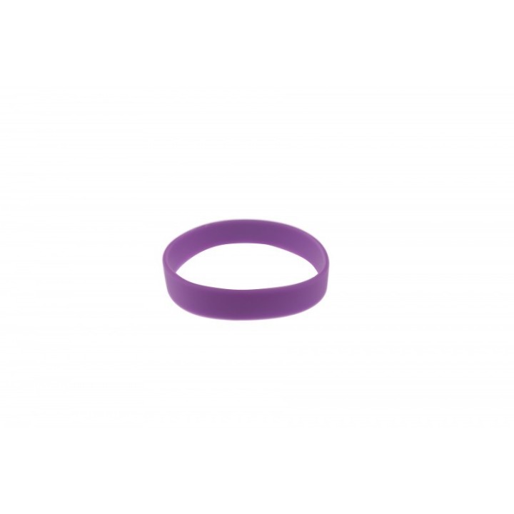 BRACELET SILICONE ADULTE COULEUR VIOLET