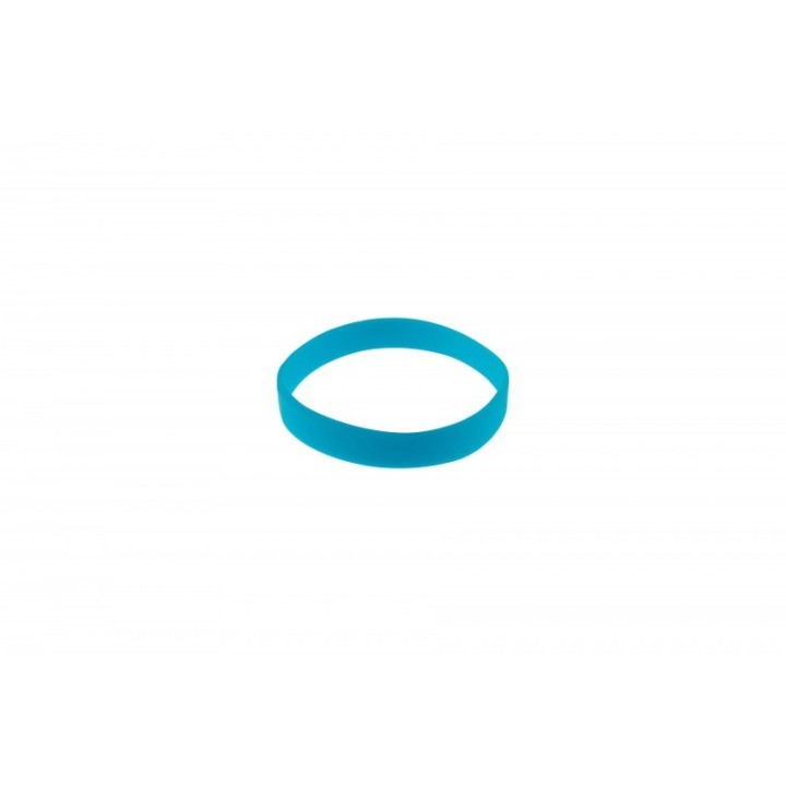 BRACELET SILICONE ADULTE COULEUR BLEU CLAIR