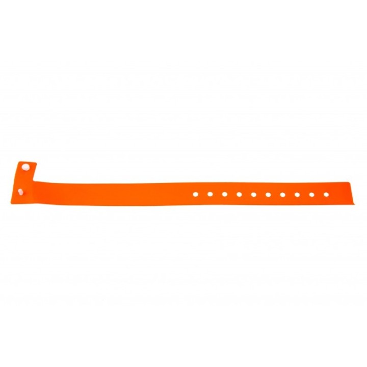 BRACELET ORANGE VINYLE TAILLE L x100 1474002