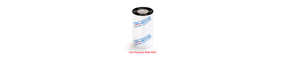 Ruban transfert thermique TSC : cire, cire/résine, résine